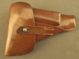 WWII German Military Small Frame PP Pistol Holster Coded & dated - 1 of 6