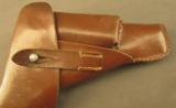 WWII German Military Small Frame PP Pistol Holster Coded & dated - 2 of 6