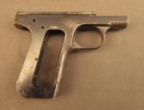 Colt 1908 380 Hammerless Pocket Auto Frame only - 1 of 4