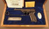 Cased Walther 100th Anniversary Edition P.38 Pistol - 1 of 12