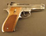 Nickel Finish Smith & Wesson Model 39-2 Pistol - 1 of 10