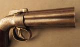 Rare Manhattan Six-Shot Pepperbox Pistol Excellent Condition - 3 of 11