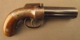 Fine Allen & Thurber Pocket Model Fluted Barrel Pepperbox Pistol - 1 of 10
