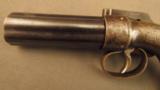 Fine Allen & Thurber Pocket Model Fluted Barrel Pepperbox Pistol - 6 of 10