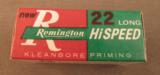 Remington 22 Long Hi Speed Ammo Fresh from the Brick - 5 of 6