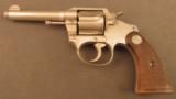 Colt Police Positive 38 Nickel Revolver Built 1929 - 4 of 11