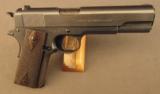 World War One Colt 45 1911 Pistol U.S. Property - 1 of 12