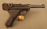 DWM German P.08 Luger Pistol With Machine Gun Unit Marking - 1 of 12