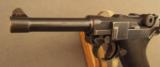 DWM German P.08 Luger Pistol With Machine Gun Unit Marking - 6 of 12