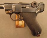 DWM German P.08 Luger Pistol With Machine Gun Unit Marking - 5 of 12