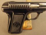 Excellent Savage M. 1915 Hammerless .32 Pistol with letter - 3 of 12