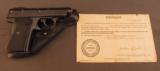 WWII 10th Armored Div. BringbackJ.P. Sauer & Sohn Model 38H Pistol - 1 of 12