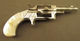 Rare Engraved and Enameled Iver Johnson Tycoon Antique Revolver - 1 of 12