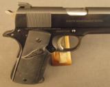 Colt Mk. IV/Series '70 Government Model Pistol Built 1976-1980 - 2 of 9
