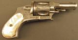 Big Bore Engraved Revolver with Turkish Retailer's Mark 1860s - 1 of 12