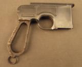 Mauser 1930 Commercial Broomhandle Frame C96 - 1 of 9