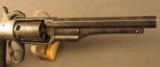 Extremely Rare Pre-Civil War Savage & North Navy Revolver - 3 of 12