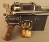 Very Nice Mauser Late Post-War Bolo Pistol - 2 of 12