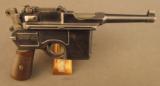 Very Nice Mauser Late Post-War Bolo Pistol - 1 of 12