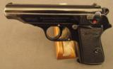 Nice Pre-War Commercial Walther Model PP Pistol cir 1930 - 4 of 9