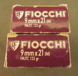 Fiocchi 9 X 21 FMJ Ammo 100 Rnds - 2 of 2