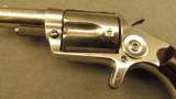Excellent Nickel Colt New Line 1st Model .38 Revolver Built 1875 - 7 of 12