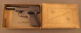 Franz Stock Pocket Pistol with Extremely Rare Original Box and Manual - 1 of 12