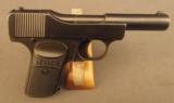 Franz Stock Pocket Pistol with Extremely Rare Original Box and Manual - 2 of 12