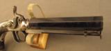 Stunning Cased Pair Burnand Silver Mounted Prize Pistols Dated 1861 - 5 of 12
