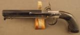 Stunning Cased Pair Burnand Silver Mounted Prize Pistols Dated 1861 - 6 of 12