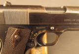 Early Colt 1911 Pistol PA Reserve Corps Original 1914 Built - 3 of 12