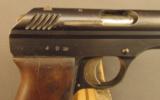 Czech CZ-24 .380 Pistol 1928 Dated - 4 of 12