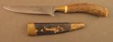 Vintage Hubertus Solingen German Hunting
Knife and Scabbard - 1 of 8