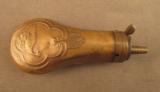 Pistol Size Powder Flask with Pheasant Riling 449 - 1 of 6