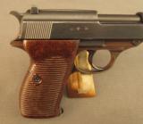 Walther P38 WWII Pistol AC44 w/ Holster & Spare Mag - 2 of 12