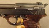 Walther P38 WWII Pistol AC44 w/ Holster & Spare Mag - 6 of 12