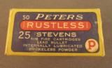 Peters Rustless 25 Rimfire Ammo - 1 of 3