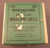 Winchester 20 GA Brass Shotshells 23 Original Primed Brass Cases - 1 of 8
