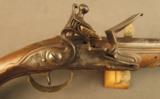 18th Century German Dutch Flintlock Pistol with Relief Carved Stock - 3 of 12
