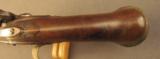 18th Century German Dutch Flintlock Pistol with Relief Carved Stock - 9 of 12