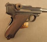 Dutch Colonial M11 Luger Pistol by DWM with Medical Service Markings - 2 of 12