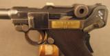 Dutch Colonial M11 Luger Pistol by DWM with Medical Service Markings - 6 of 12