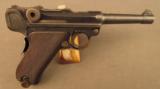 Dutch Colonial M11 Luger Pistol by DWM with Medical Service Markings - 1 of 12