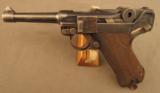 World War I German P.08 Luger Pistol by Erfurt - 3 of 11