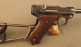 Fine DWM Model 1900 American Eagle Luger with Rare Ideal Holster - 5 of 12