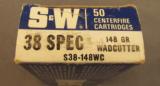 S&W 38 Special Wadcutter Ammo 50 Rnds - 2 of 3