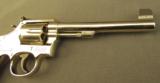 S&W 15-9 Ed McGivern Heritage Series Serial # 6 Nickel Revolver - 3 of 11