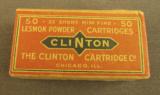 Clinton Lesmok 22 Short Rimfire Ammo - 1 of 3