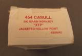 454 Casull Ammo 50 Rnds - 2 of 3