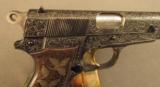 Browning High Power Pistol Exquisite Engraving - 4 of 12